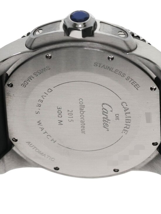 Cartier Caliber de Watch SS Rubber main image 15